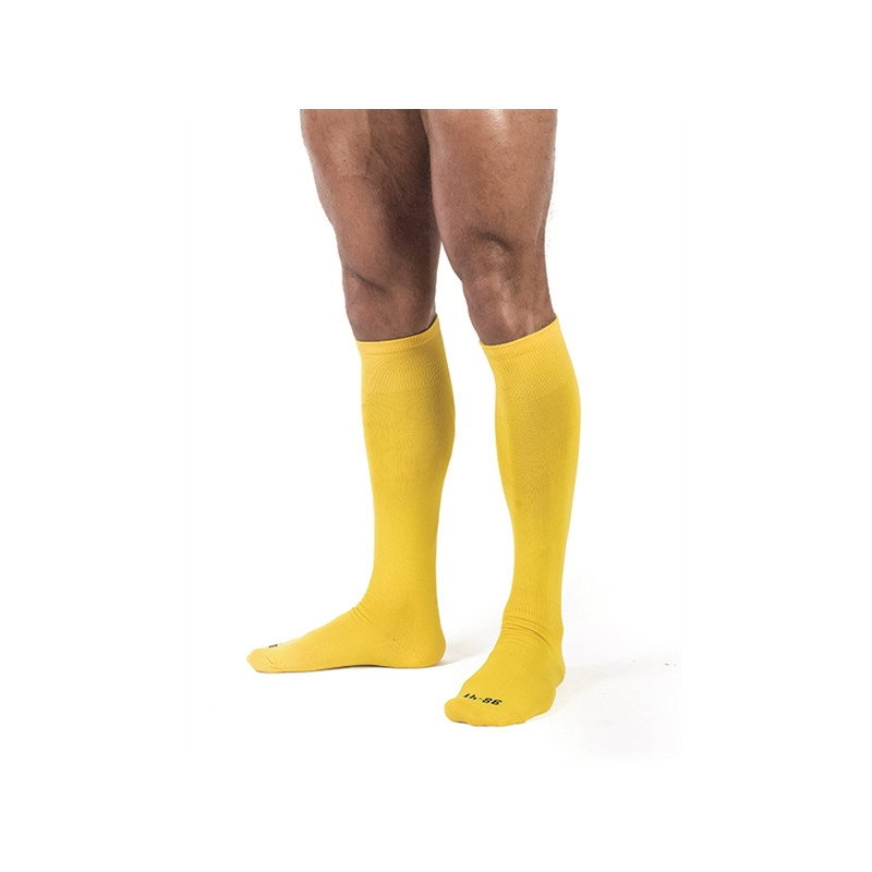 Mr B - Mister B Chaussettes hautes Foot Socks Jaune